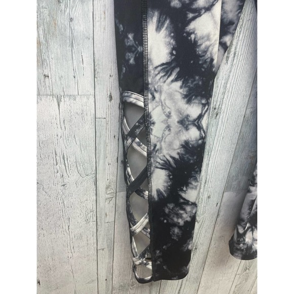 Lot of 2 Vogo Athletica & Zella Medium Stretch Polyester Athletic Ankle Leggings - Picture 5 of 13